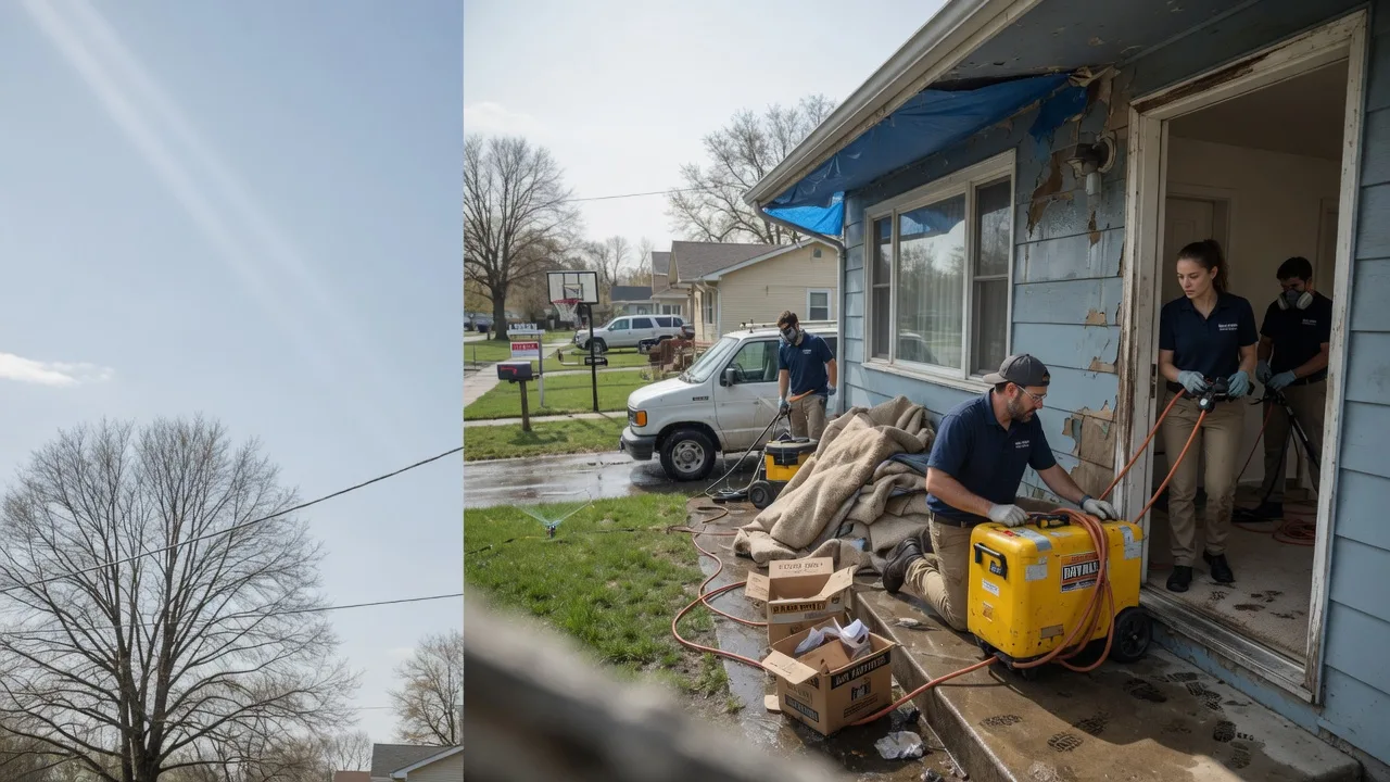 Basement Flood Cleanup in Iuka, IL near me